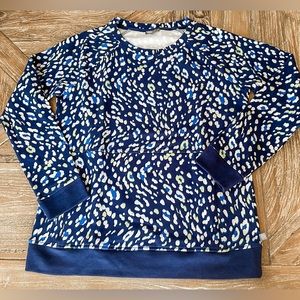 EUC Talbots Small Sweatshirt w Front Pocket, Small